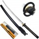 CHZ Ostrá katana "TOYOTOMI HIDEYOSHI" s kitem na údržbu