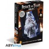 Puzzle Attack on Titan - Mikasa vs Female Titan, 1000 dílků