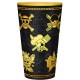 Sklenice One Piece - Gold Skulls