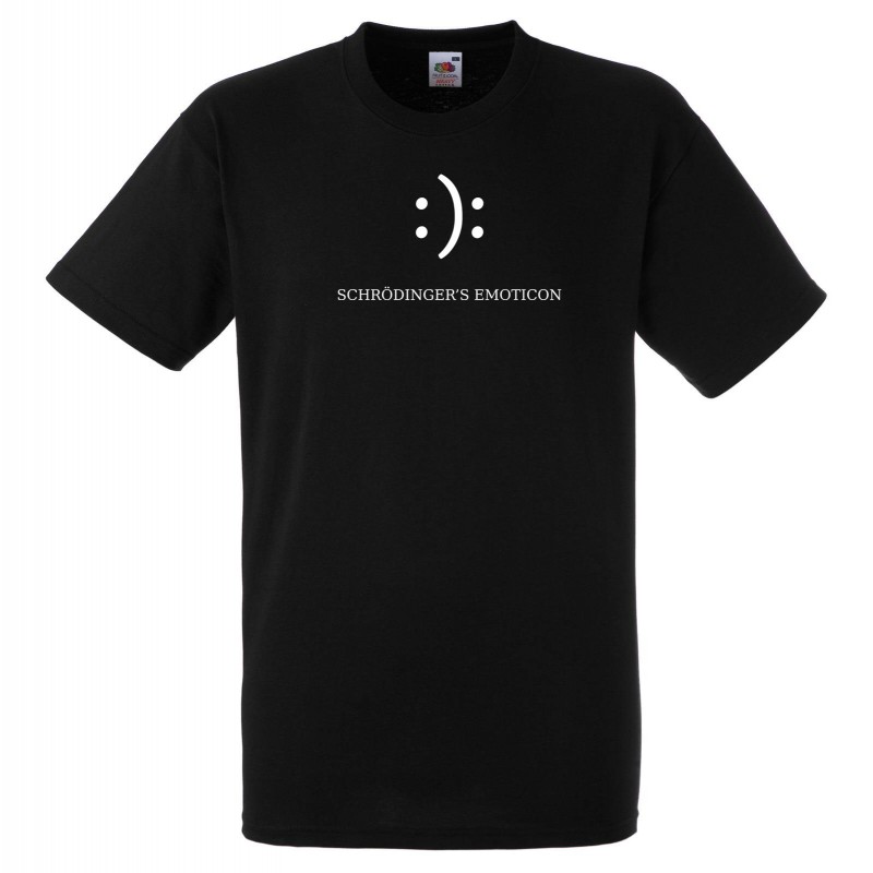 Schrödinger's Emoticon - Geek tričko