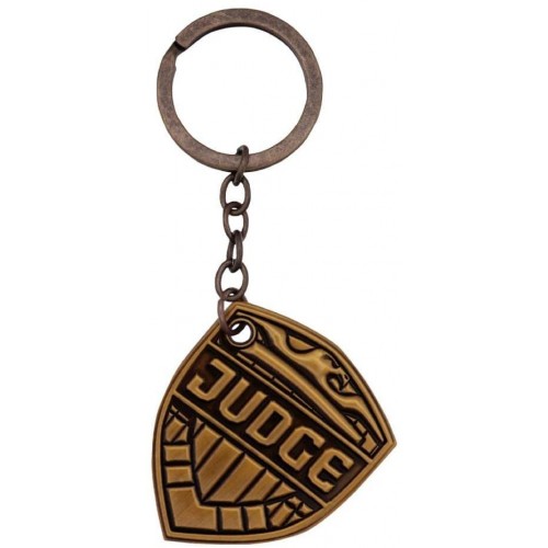 Kovová klíčenka Soudce Dredd
