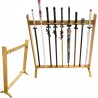 CHZ Vertikální stojan "ZEN BAMBOO" pro 9 mečů