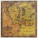 Plechová cedule Pán prstenů - Mapa