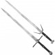 AF Limitovaná sada 2 mečů "STEEL & SILVER" - Witcher 3: Wild Hunt