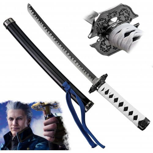 Jolly Mini Vergilův meč "TINY YAMATO" se stojánkem - Devil May Cry
