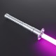 CHSV Světelný meč "SILVER JEDI SAMURAI" Xenopixel
