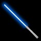 CHSV Světelný meč "FORCE ADEPT" Baselit Xeno-RGB - Silver