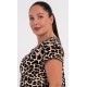 Dámské pyžamo kapri Leopard