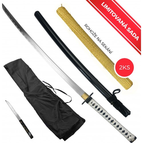 AF Limitovaná tameshigiri sada "BEGINNER SAMURAI V3" s bohatou výbavou (2 rohože ZDARMA)