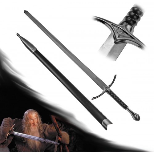 AF Meč Gandalfa Šedého/Bílého "GLAMDRING - THE BEATER" PÁN PRSTENŮ