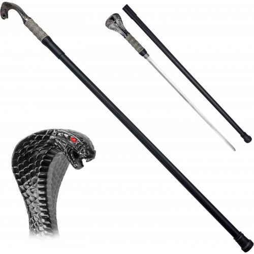 CHZ Vycházková hůl "COBRA CANE" se skrytou čepelí