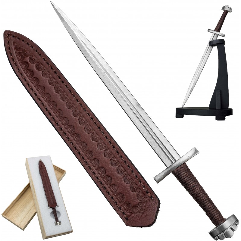 CHZ Miniatura vikingského meče "JARL'S BLADE" se stojánkem