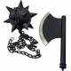 CHZ Nichirin sekera Gyomei Himejima "CHAINED FLAIL AND AXE" - Demon Slayer