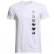 Digitální srdce - Geek tričko
