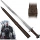 CHZ Jednoruční meč "SKELLIGE SHORTSWORD" s pochvou - Zaklínač