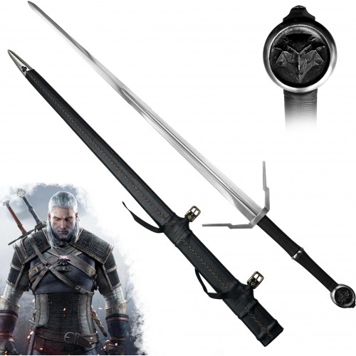 CHZ Zaklínačský střírbný meč "GRIFFIN SILVER SWORD" s pochvou - Zaklínač