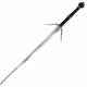 CHZ Zaklínačský střírbný meč "GRIFFIN SILVER SWORD" s pochvou - Zaklínač