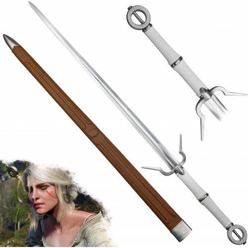 CHZ Ostrý ocelový meč Ciri "THE SWALLOW" - Zaklínač