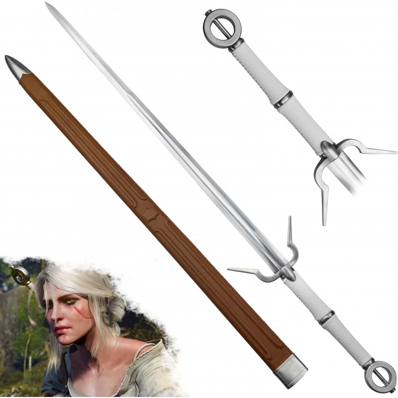 CHZ Ostrý ocelový meč Ciri "THE SWALLOW" - Zaklínač