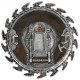 CHSV Stolní replika štítu "DOOM'S SHIELD SAW" se stojánkem - DOOM: The Dark Ages