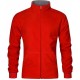 Pánská dvojitá fleece bunda P7971 - Červená