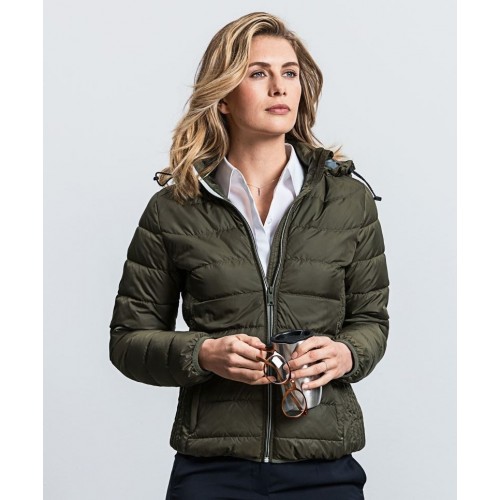 Dámská Nano bunda s kapucí 440F