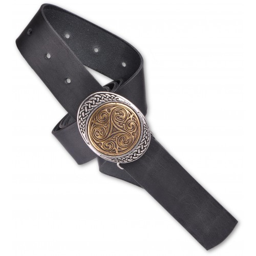 Kožený opasek Triskel
