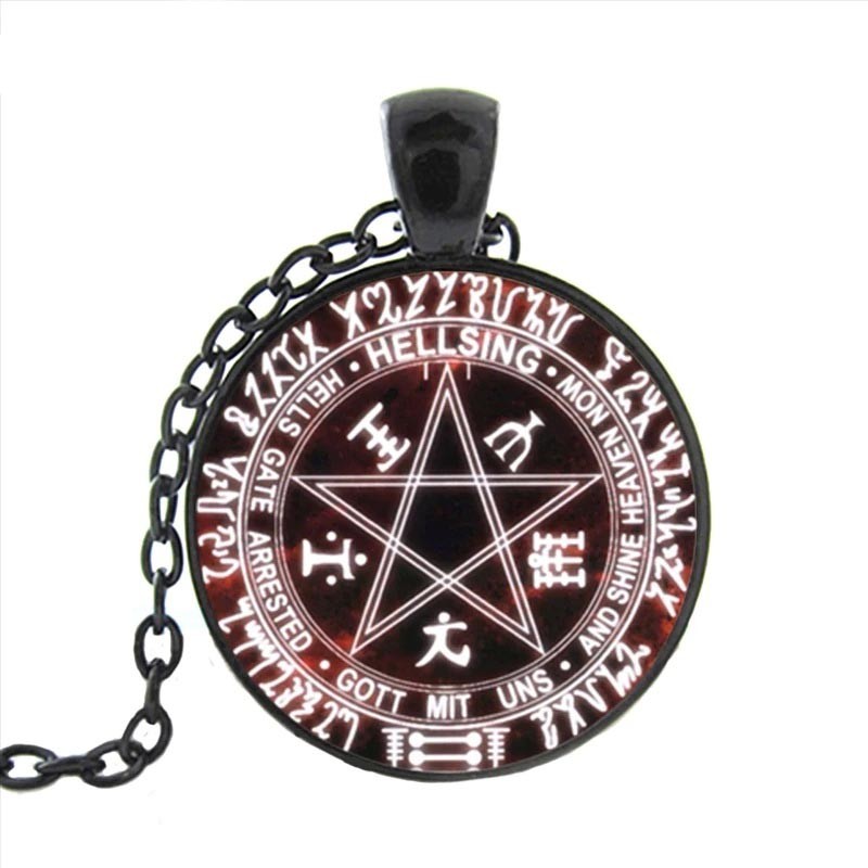 Baphomet - Satanský náhrdelník