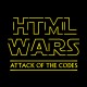 Programátorské tričko - HTML WARS