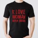Zombie Geek tričko - Láska