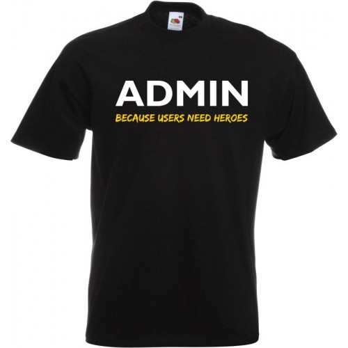 Linux tričko - Admin
