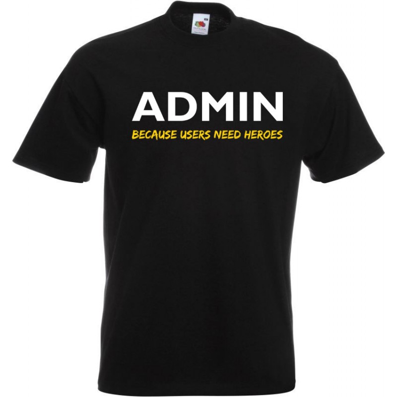 Linux tričko - Admin
