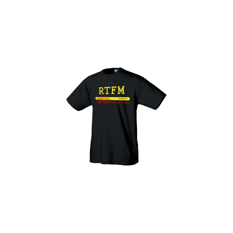 Linux tričko RTFM - original