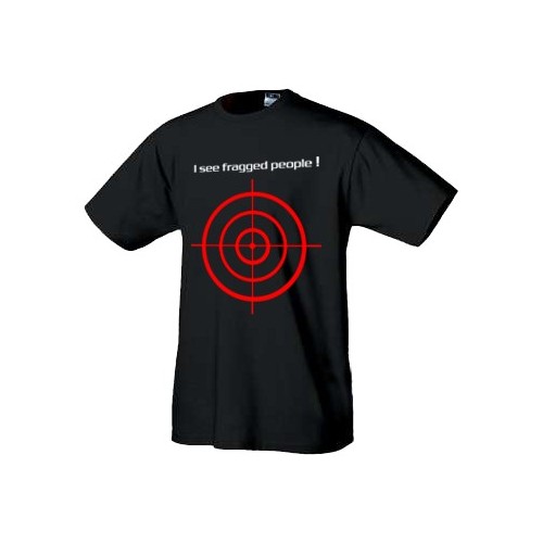 IT tričko I see fraged people