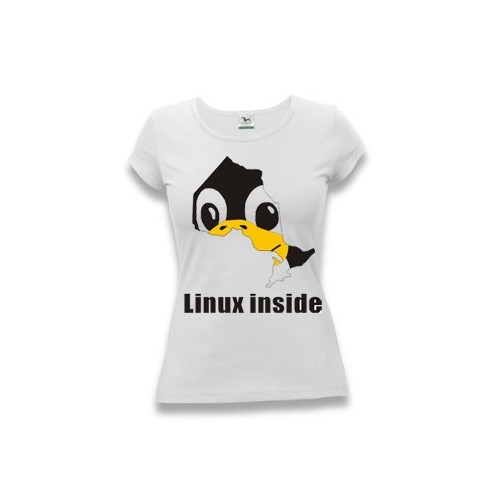 Tričko Linux Inside - dámské