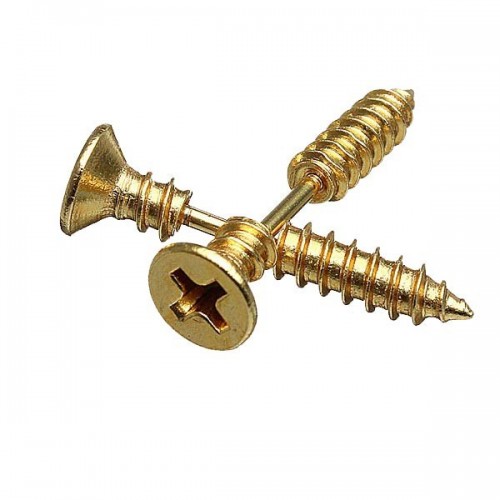 Punk náušnice vzor šroub