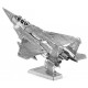 3D ocelová skládačka stíhačka F15