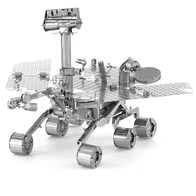 Spirit MER-A z Mars Exploration Rover - 3D ocelová skládačka