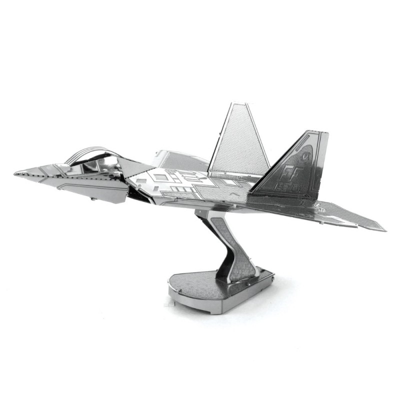 3D ocelová skládačka F-22 Raptor