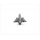 3D ocelová skládačka Letadlo Lockheed SR-71 Blackbird