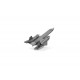 3D ocelová skládačka Letadlo Lockheed SR-71 Blackbird