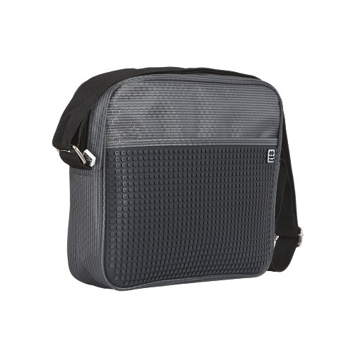 Kreativní pixelová taška přes rameno černá