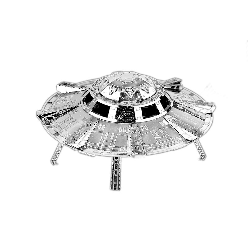 3D ocelová skládačka UFO