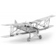 3D ocelová skládačka Letadlo de Havilland Tiger Moth