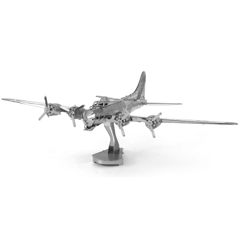 3D ocelová skládačka Letadlo B-17 Flying Fortress