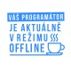 Programátorské tričko - Offline