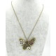 SteamPunk náhrdelník Motýl