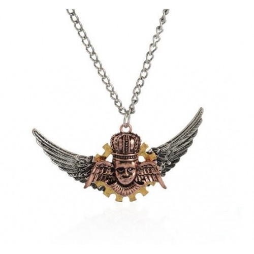 SteamPunk náhrdelník Zmije