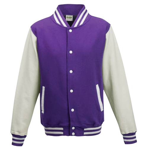 Basketball pánská bunda - Fialovo-bílá