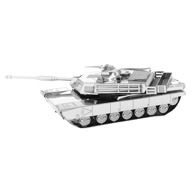 3D ocelová skládačka TANK M1 Abrams